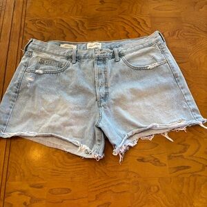 Universal Thread Light Blue Jean Shorts